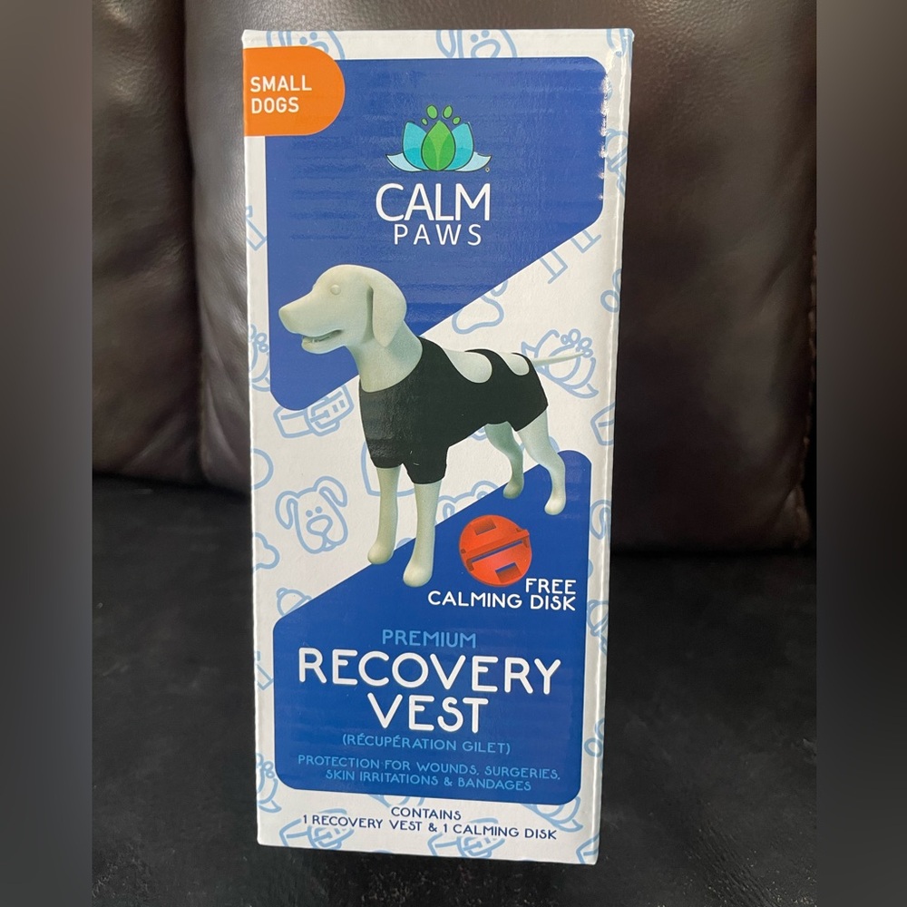 New in box Pet Recovery Vest